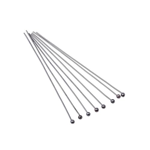 200 Stück Kopfnadeln gerade Metallkopfstifte Schmuckkopfnadeln für Schmuckherstellung 200 Stück Kopfnadeln gerade Metallkopfstifte Schmuckkopfnadeln für Schmuckherstellung von Ldbuejiaja