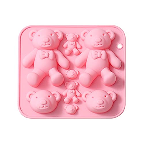 3D-Harz für handgefertigte Seife, Bär, Kuchendekoration, Werkzeuge, kinderstabil und für Schokolade 3D-Harz für handgefertigte Seife, Bär, Kuchendekoration, Werkzeuge, kinderstabil und für Schokolade von Ldbuejiaja