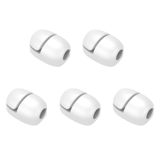 5 x Kabel-Clip-Organizer, Schreibtisch-Kabel-Management-Basisklemme, Verschluss, Silikon, praktische Netzkabel-Klemme 5 x Kabel-Clip-Organizer, Schreibtisch-Kabel-Management-Basisklemme, Verschluss, Silikon, praktische Netzkabel-Klemme von Ldbuejiaja