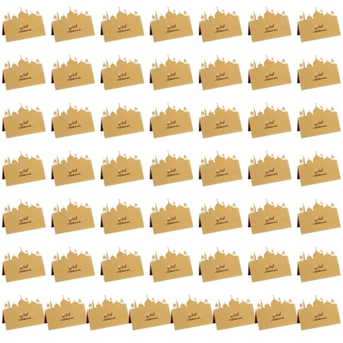 50 Stück Tischkarten im Nahen Osten Stil Raffinierte Sitzkarten für Hochzeiten, formelle Dinner-Partys 50 Stück Tischkarten im Nahen Osten Stil Raffinierte Sitzkarten für Hochzeiten, formelle Dinner-Partys von Ldbuejiaja