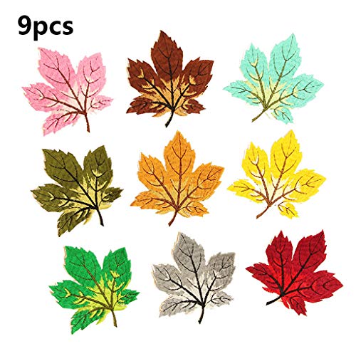 9pcs Mehrfarbige Ahornblatt Nähte/Eisen Auf Applikationen Stickflecken Abzeichen Flecken Für Schuhe 9pcs Mehrfarbige Ahornblatt Nähte/Eisen Auf Applikationen Stickflecken Abzeichen Flecken Für Schuhe von Ldbuejiaja