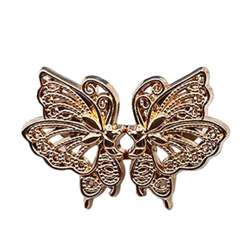 Butterfly Jeans Button Pins Jeans Taillenspanner Jeansknopf Pin Abnehmbare Hosenknopf Pin Kein Nähen für lose Jeans von Ldbuejiaja