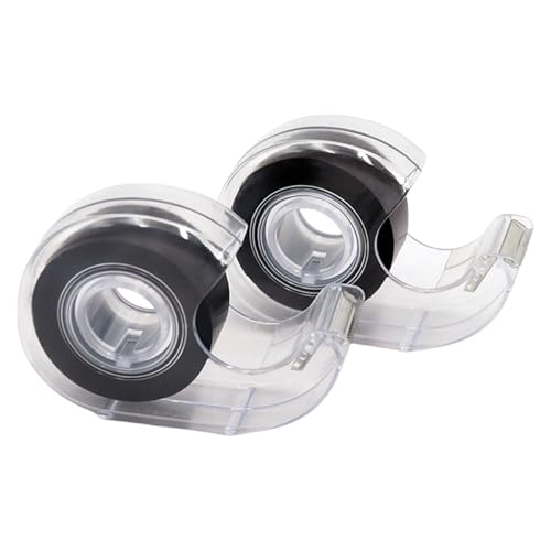 Flexibles Klebeband mit 2 Schneidern, vielseitiges und starkes Klebeband mit Cutter für Bürobedarf, 3 m von Ldbuejiaja