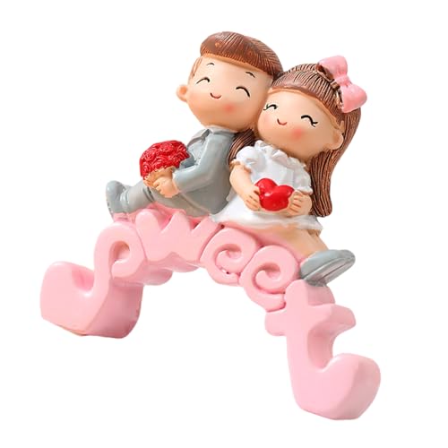 Harz-Paar-Figuren, Miniatur-Ornament für Verlobung, Hochzeiten und Valentinstag, Geburtstag, Kuchendekoration, Dekoration Harz-Paar-Figuren, Miniatur-Ornament für Verlobung, Hochzeiten und Valentinstag, Geburtstag, Kuchendekoration, Dekoration von Ldbuejiaja