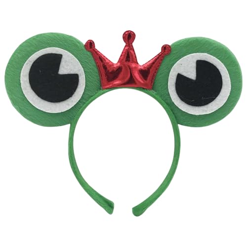 Kinder-Stirnbänder mit Froschmotiv, Partykleidung, Krone, Kopfbedeckung für Musikfestivals, Foto-Requisiten für Halloween-Fotografie Kinder-Stirnbänder mit Froschmotiv, Partykleidung, Krone, Kopfbedeckung für Musikfestivals, Foto-Requisiten für Halloween-Fotografie von Ldbuejiaja