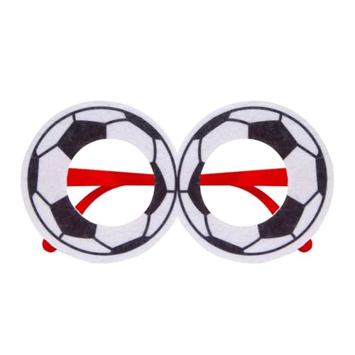 Ldbuejiaja Einzigartige Fußballbrille, europäischer Fußball-Brillen-Rahmen, Motto-Party-Brille für Sport, Party und Heimdekoration Ldbuejiaja Einzigartige Fußballbrille, europäischer Fußball-Brillen-Rahmen, Motto-Party-Brille für Sport, Party und Heimdekoration von Ldbuejiaja