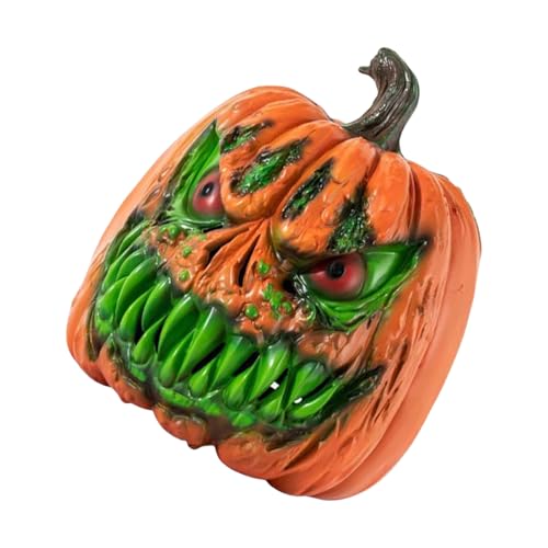 Ldbuejiaja Gruseliger Kürbis-Kürbis-Kopfbedeckung, voller Kopf, Kürbis für Erwachsene und Kinder, Maskerade, Halloween-Party-Dekoration Ldbuejiaja Gruseliger Kürbis-Kürbis-Kopfbedeckung, voller Kopf, Kürbis für Erwachsene und Kinder, Maskerade, Halloween-Party-Dekoration von Ldbuejiaja