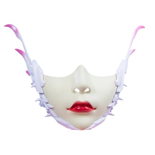 Ldbuejiaja Maskerade, mechanischer Flügel, halbes Gesicht, Halloween, mechanisch, für Damen und Herren, Halloween, Maskerade, Cosplay Ldbuejiaja Maskerade, mechanischer Flügel, halbes Gesicht, Halloween, mechanisch, für Damen und Herren, Halloween, Maskerade, Cosplay von Ldbuejiaja