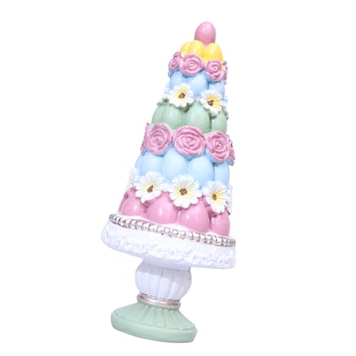 Ostereier-Baumstatue mit Blumen-Designs für Zuhause oder Büro, Tischdekoration, Festival-Kuchenaufsatz, Ornament Ostereier-Baumstatue mit Blumen-Designs für Zuhause oder Büro, Tischdekoration, Festival-Kuchenaufsatz, Ornament von Ldbuejiaja