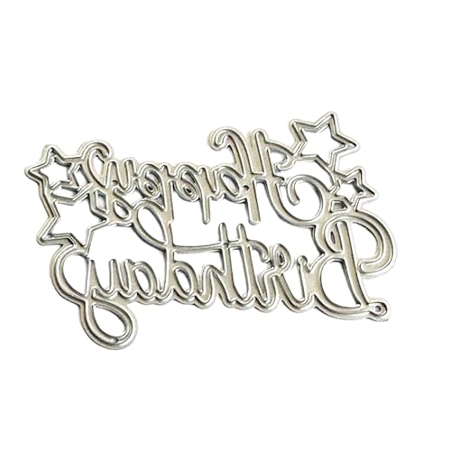 Stanzschablonen "Happy Birthday" für Scrapbooking, Prägewerkzeug, Karbonstahl, Stanzform für Scrapbooking, Kartenherstellung, Album Stanzschablonen "Happy Birthday" für Scrapbooking, Prägewerkzeug, Karbonstahl, Stanzform für Scrapbooking, Kartenherstellung, Album von Ldbuejiaja