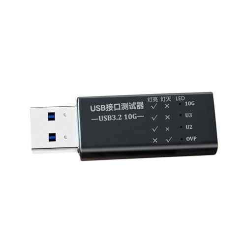 USB C auf USB 3.2 Schnittstellen Tester Detektoren mit reversiblen Anschlüssen und Schnellladefunktion bis zu 36 W USB C auf USB 3.2 Schnittstellen Tester Detektoren mit reversiblen Anschlüssen und Schnellladefunktion bis zu 36 W von Ldbuejiaja