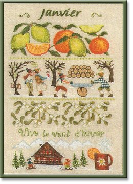 Le Bonheur des Dames Kreuzstich Set Le Bonheur des Dames Kreuzstich Set von Le Bonheur des Dames