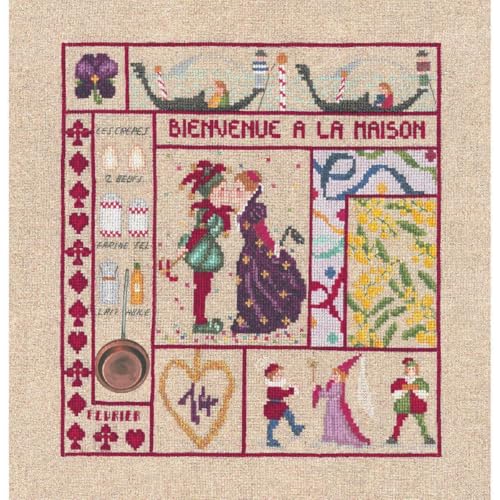 Le Bonheur des Dames Kreuzstich Set von Le Bonheur des Dames