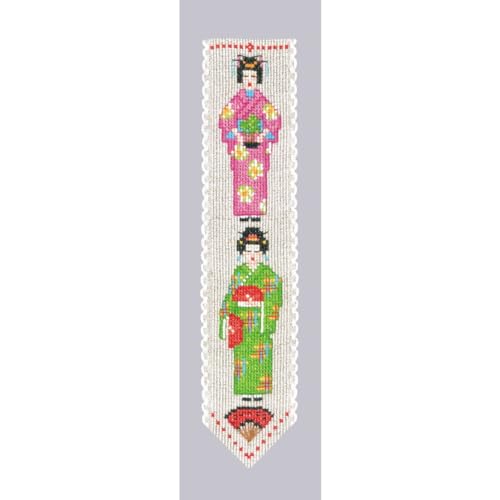 Le Bonheur des Dames Lesezeichen Kreuzstich Stickpackung Le Bonheur des Dames Lesezeichen Kreuzstich Stickpackung von Le Bonheur des Dames
