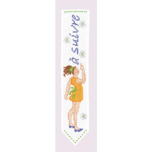 Le Bonheur des Dames Lesezeichen Kreuzstich Stickpackung Le Bonheur des Dames Lesezeichen Kreuzstich Stickpackung von Le Bonheur des Dames