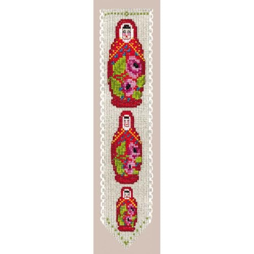 Le Bonheur des Dames Lesezeichen Kreuzstich Stickpackung Le Bonheur des Dames Lesezeichen Kreuzstich Stickpackung von Le Bonheur des Dames
