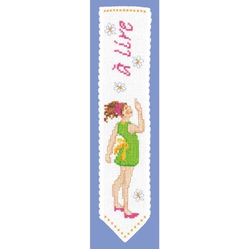 Le Bonheur des Dames Lesezeichen Kreuzstich Stickpackung Le Bonheur des Dames Lesezeichen Kreuzstich Stickpackung von Le Bonheur des Dames