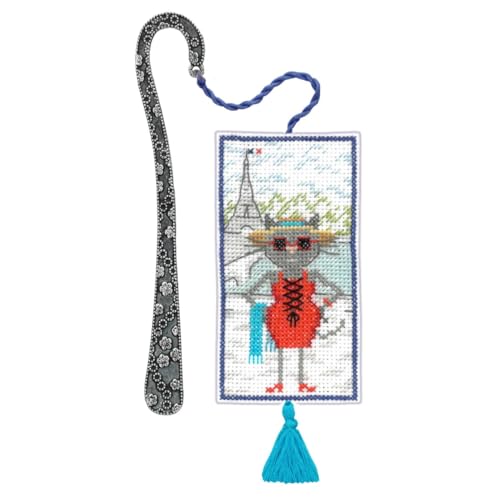 Le Bonheur des Dames Lesezeichen Kreuzstich Stickpackung Le Bonheur des Dames Lesezeichen Kreuzstich Stickpackung von Le Bonheur des Dames