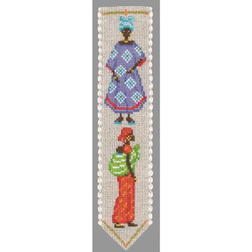Le Bonheur des Dames Lesezeichen Kreuzstich Stickpackung Le Bonheur des Dames Lesezeichen Kreuzstich Stickpackung von Le Bonheur des Dames