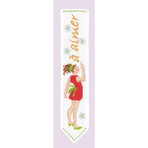 Le Bonheur des Dames Lesezeichen Kreuzstich Stickpackung Le Bonheur des Dames Lesezeichen Kreuzstich Stickpackung von Le Bonheur des Dames