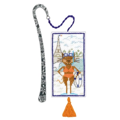 Le Bonheur des Dames Lesezeichen Kreuzstich Stickpackung Le Bonheur des Dames Lesezeichen Kreuzstich Stickpackung von Le Bonheur des Dames