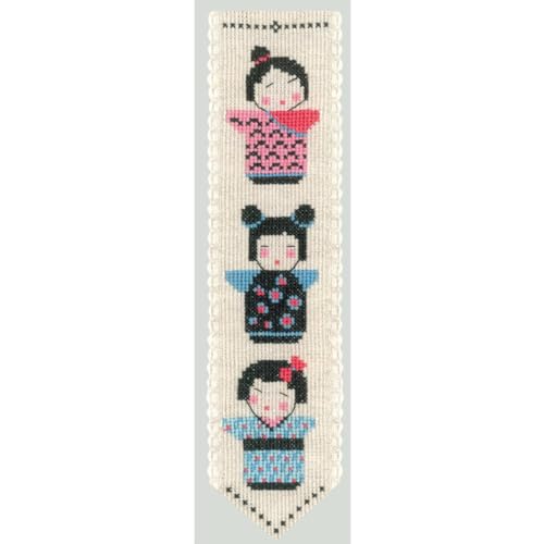 Le Bonheur des Dames Lesezeichen Kreuzstich Stickpackung Le Bonheur des Dames Lesezeichen Kreuzstich Stickpackung von Le Bonheur des Dames