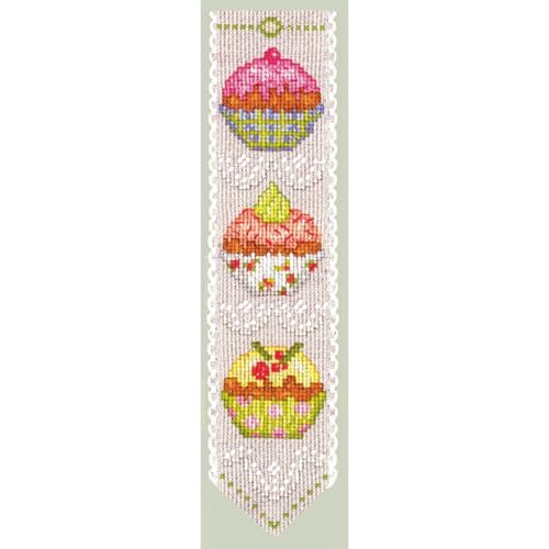 Le Bonheur des Dames Lesezeichen Kreuzstich Stickpackung von Le Bonheur des Dames