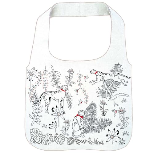 Le Bonheur des Dames Tasche Freestyle-Stickerei Stickpackung von Le Bonheur des Dames