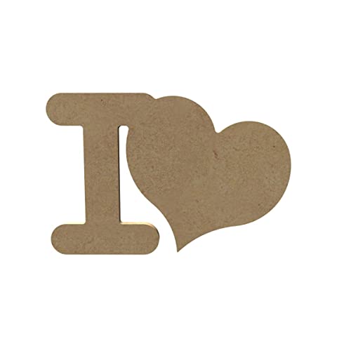 Le Géant de la fête I Love You Decoration, Mehrfarbig, Standard von Le Géant de la fête