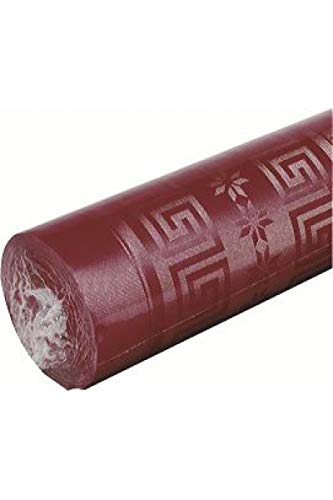 Papiertischdecke Damast 1.20 x 6 m farbig von Le Géant de la Fête