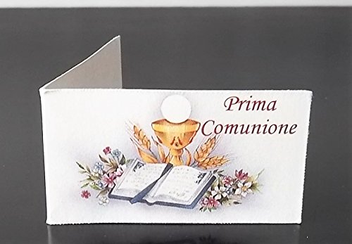 Le Gemme di Venezia 40 Kärtchen für Gastgeschenke zur Erstkommunion, Druck, in verschiedenen Farben erhältlich von Le Gemme di Venezia