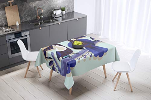 Le Jardin du Lin Kitchen Decoration, Tablecloth, 140cm x 140cm - Designed and Manufactured in Turkey Le Jardin du Lin Kitchen Decoration, Tablecloth, 140cm x 140cm - Designed and Manufactured in Turkey von Le Jardin du Lin