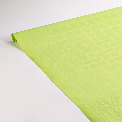 Le Napage Art de la Table Tischdecke aus Damastpapier, 1,18 x 6 m, Anisgrün Le Napage Art de la Table Tischdecke aus Damastpapier, 1,18 x 6 m, Anisgrün von Le Nappage