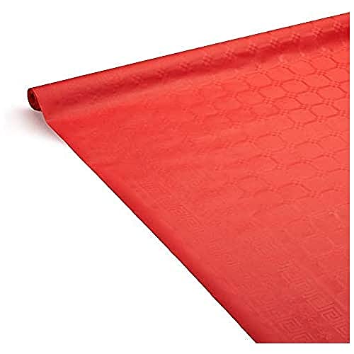 Le Nappage Arts DE LA Table Tischdecke aus Damastpapier, 1,18 x 6 m, Rot, 71163 Le Nappage Arts DE LA Table Tischdecke aus Damastpapier, 1,18 x 6 m, Rot, 71163 von Le Nappage