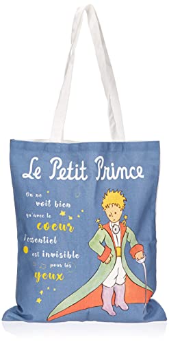 Le Petit Prince Tasche, Baumwolle, blau, 38 x 1 x 44 cm Le Petit Prince Tasche, Baumwolle, blau, 38 x 1 x 44 cm von Le Petit Prince