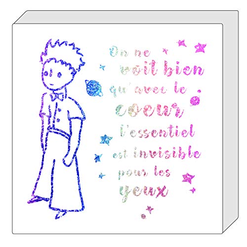 Il Piccolo Principe Set mit 4 Leuchtrahmen Prinz, Holz, Mehrfarbig, 20 x 20 cm Il Piccolo Principe Set mit 4 Leuchtrahmen Prinz, Holz, Mehrfarbig, 20 x 20 cm von Le Petit Prince