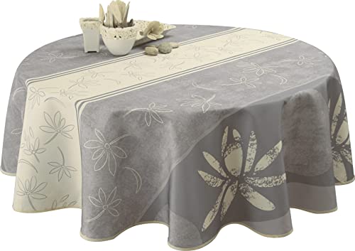 Le linge de Jules Tischdecke, Polyester, Grau, 160 cm cm Le linge de Jules Tischdecke, Polyester, Grau, 160 cm cm von Le linge de Jules