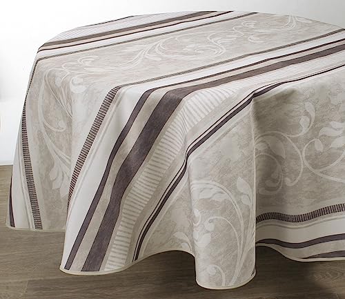 Le linge de Jules Tischdecke, Polyester, Grau, Oval 150 x 240 cm Le linge de Jules Tischdecke, Polyester, Grau, Oval 150 x 240 cm von Le linge de Jules