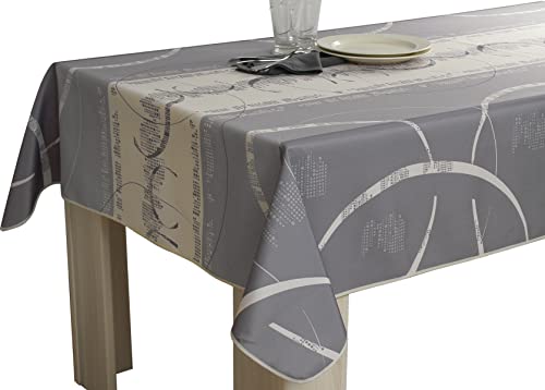 Le linge de Jules Tischdecke, Polyester, Grau, Rechteckig 150 x 240 cm Le linge de Jules Tischdecke, Polyester, Grau, Rechteckig 150 x 240 cm von Le linge de Jules
