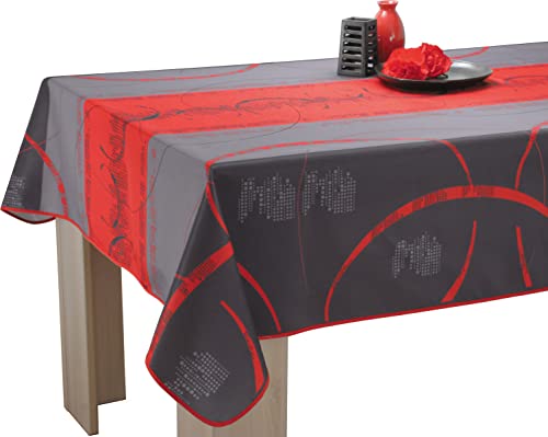 Le linge de Jules Tischdecke, Polyester, Rot, Rechteckig 150 x 240 cm Le linge de Jules Tischdecke, Polyester, Rot, Rechteckig 150 x 240 cm von Le linge de Jules
