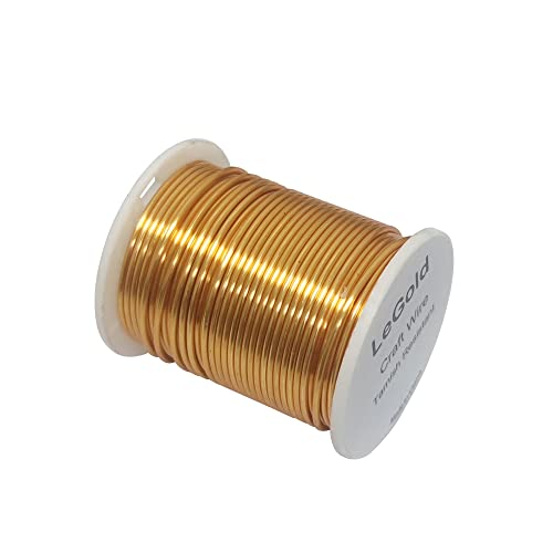 LeGold Kupferdraht, 18 Gauge, 8 m, anlaufgeschützt, goldfarben LeGold Kupferdraht, 18 Gauge, 8 m, anlaufgeschützt, goldfarben von LeGold