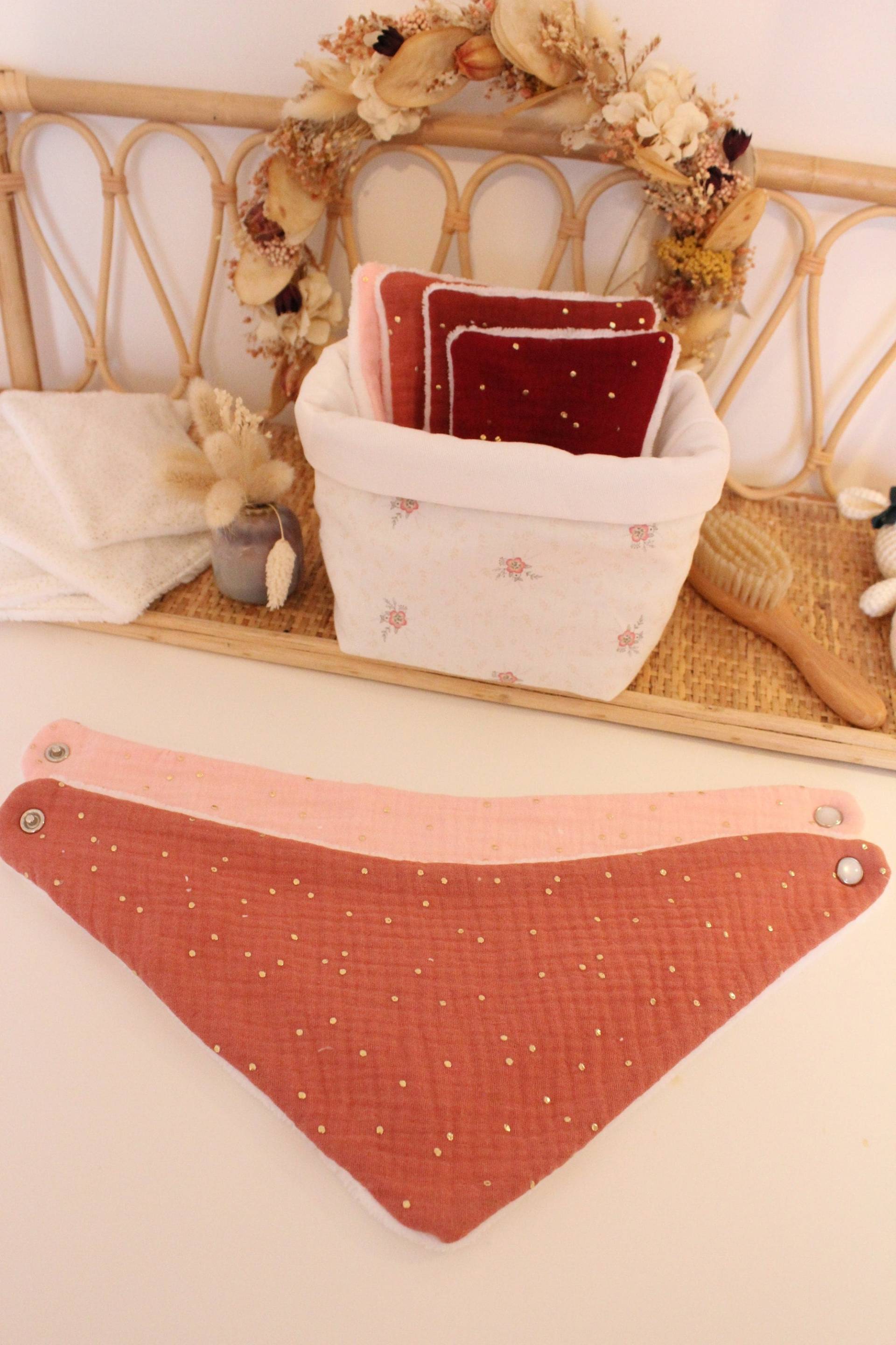 Terrakotta-Bandana-Lätzchen Terrakotta-Bandana-Lätzchen von LeGrenierDHuPa