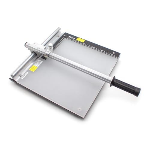 LeTkingok Glasschneider Laborgebrauch Glasschneider Manuelle ITO Glas Basierte Kieselgel Board Schneidemaschine 28x33CM (KVC370 Plus) von LeTkingok