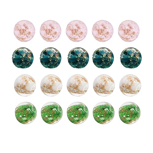 Leadigol 40 Stück 10 mm leuchtende Glasperlen, leuchten im Dunkeln, Schmuckperlen, Craquelé-Glasperlen, für Bastelarbeiten, Halsketten, Armbänder, Schmuckherstellung Leadigol 40 Stück 10 mm leuchtende Glasperlen, leuchten im Dunkeln, Schmuckperlen, Craquelé-Glasperlen, für Bastelarbeiten, Halsketten, Armbänder, Schmuckherstellung von Leadigol