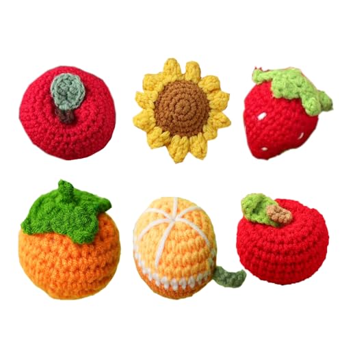 Leadigol Häkeln, süße Erdbeere, Sonnenblume, DIY, Basteln, gestrickte Erdbeere, Früchte, handgemachte Wolle, gehäkelt, Erdbeere, Hängeornament, niedlicher Obst-Schlüsselanhänger Leadigol Häkeln, süße Erdbeere, Sonnenblume, DIY, Basteln, gestrickte Erdbeere, Früchte, handgemachte Wolle, gehäkelt, Erdbeere, Hängeornament, niedlicher Obst-Schlüsselanhänger von Leadigol