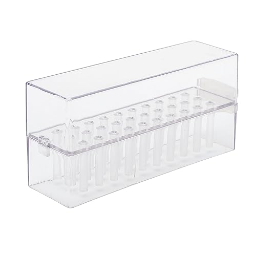 Leapiture Nagel Bohrer Bits Halter Ständer Nagel Display Halter Professionelle 30 Loch Nagel Bohrer Bits Transparent Sturdy für den Heimgebrauch oder den Nagel von Leapiture