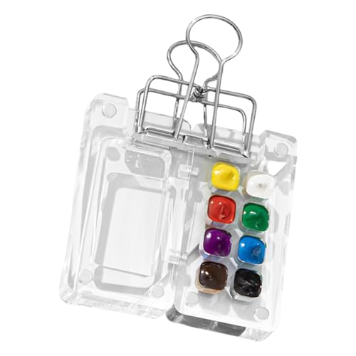 Aquarell Etui – Acryl-Maltablett mit Mehreren Fächern, Mischpalette | Professionelles Aquarell-Tablett-Set für unterwegs, leichtes Malzubehör mit Mehreren Fächern für Zuhause, St Aquarell Etui – Acryl-Maltablett mit Mehreren Fächern, Mischpalette | Professionelles Aquarell-Tablett-Set für unterwegs, leichtes Malzubehör mit Mehreren Fächern für Zuhause, St von LearnLyrics