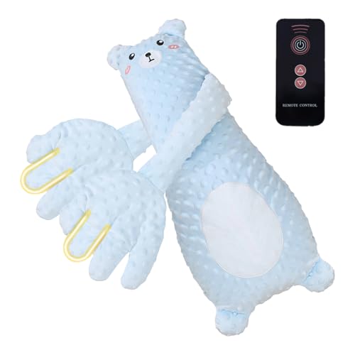 Baby Tatting Sleeping Toy – Funktionelles Ashing Plux, weiches Komfortdesign | niedliches Tierklopfen, Schlafhilfe im Kindergarten, Komfortspielzeug aus atmungsaktivem Stoff, Begleiter von LearnLyrics