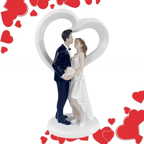 Braut- Und Bräutigamfiguren - Harz-Braut- Und Bräutigam-Dekorationen Für Kuchen - Dekorative Skulpturen Für Heiratsanträge, Jahrestage, Elegante Statuen Für Den Valentinstag Braut- Und Bräutigamfiguren - Harz-Braut- Und Bräutigam-Dekorationen Für Kuchen - Dekorative Skulpturen Für Heiratsanträge, Jahrestage, Elegante Statuen Für Den Valentinstag von LearnLyrics