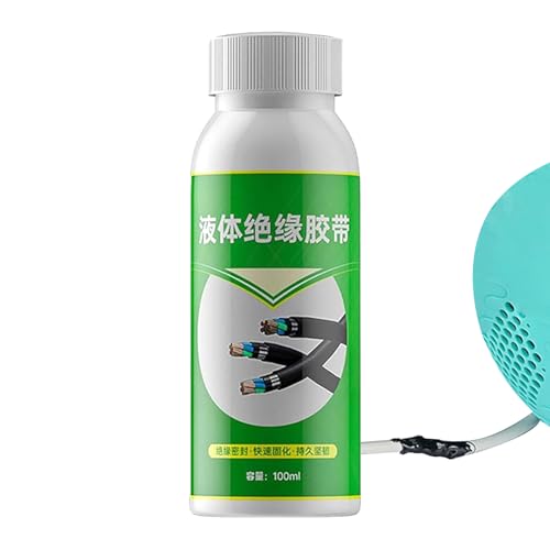 Flüssiges Elektro-Klebeband – nicht brennbarer Isolierkleber, wasserdicht, elektrische Versiegelung | Bewertung beständig gegen hohe Temperaturen, für die Verwendung im Auto, Marine, Haus, von LearnLyrics